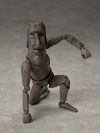 (Pre-order) The Table Museum Figma Action Figure Moai 14 cm    