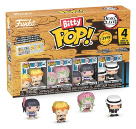 (Pre-order) Demon Slayer: Kimetsu no Yaiba Bitty POP! Vinyl Figure 4-Pack Zenitsu 2,5 cm