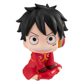 PRE-ORDER One Piece Look Up PVC Statue Monkey D. Luffy Future Island Egghead Ver. 11 cm (with gift)