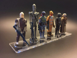 Vintage Star Wars Bounty Hunters display stand