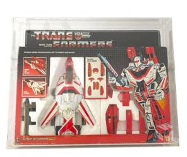 CUSTOM-ORDER Hasbro Transformers G1 Jetfire MIB Acrylic Display Case