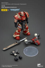 Warhammer 40k Action Figure 1/18 World Eaters Khorne Berzerker with Eviscerator Chainsword 13 cm          