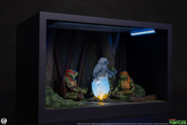 (Pre-order) Teenage Mutant Ninja Turtles (Movie Moments) Mini Scale Diorama Splinter's Spirit 36 cm