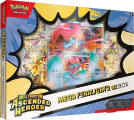 (Pre-order) Pokémon TCG - Ascended Heroes Mega Feraligatr ex Box