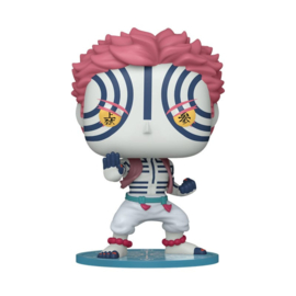 (Pre-order) Demon Slayer: Kimetsu no Yaiba POP! Animation Vinyl Figure Akaza 9 cm