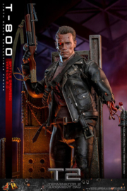 PRE-ORDER Terminator 2 Movie Masterpiece Action Figure 1/6 T-800 Battle Damaged Version 2.0 32 cm