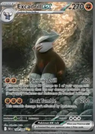 Pokémon TCG - Excadrill ex - Black Bolt - 168/086