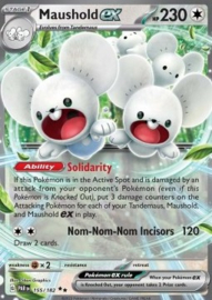 Pokémon TCG - Maushold ex - Paradox Rift - 155/182