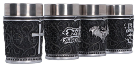 (Pre-order) Ozzy Osbourne Shot Glass Set Prince of Darkness 9 cm