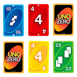 UNO Zero Card Game 