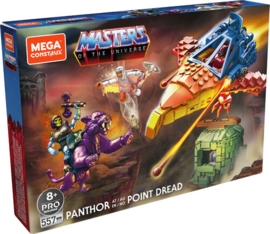 MOTU Masters of the Universe Mega Construx Panthor at Point Dread