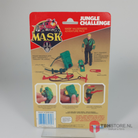 M.A.S.K. Matt Trakker Jungle Challenge Cardback