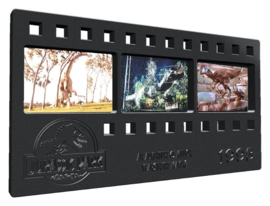 (Pre-order) Jurassic Park Ingot Metal Film Strip Collectible 12 cm
