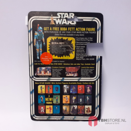 Vintage Star Wars Cardback Jawa 20 back