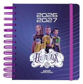 (Pre-order) KPop Demon Hunters School Diary daily planner 2026/2027 A5