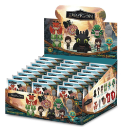 (Pre-order) How to Train Your Dragon 3D PVC Bag Clips Series 2 Display (24)