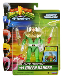 (Pre-order) Power Rangers Auto-Morphin Action Figure Green Ranger 15 cm