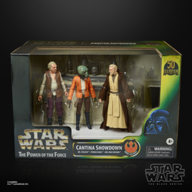Star Wars Black Series The Power Of The Force Cantina Showdown pack