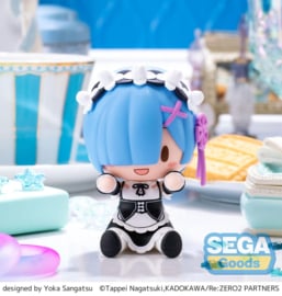 PRE-ORDER Re:Zero Starting Life in Another World Fuwa Petit Chibi Figure Rem 8 cm