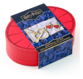 (Pre-order) Harry Potter Necklace and Stud Earring Gift Set Amortentia