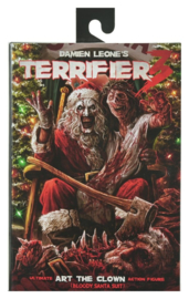 (Pre-order) Terrifier 3 Action Figure Ultimate Santa Suit Art the Clown (Bloody Version) 18 cm