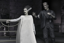 (Pre-order) Universal Monsters 2-Pack Action Figure Bride of Frankenstein 90th Anniversary The Monster & His Mate (B&W) 18 cm