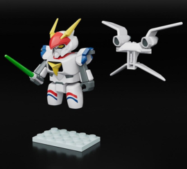 (Pre-order) Metal Armor Dragonar Brickroid Action Figure Dragonar-1 (Opening Ver.) & Carrier Set 5 cm