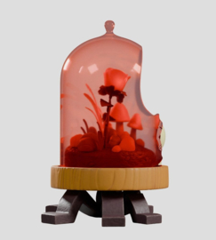 (Pre-order) Terrorium PVC Figure Crab Cloche (Glow in the Dark) 16 cm