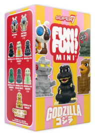 (Pre-order) Godzilla Toho Fun! Fun! Mini Figures Wave 01 Blind Box Display (9)