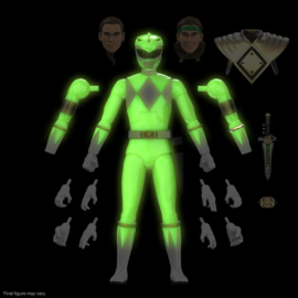 PRE-ORDER Power Rangers Ultimates Action Figure Green Ranger (Glow)