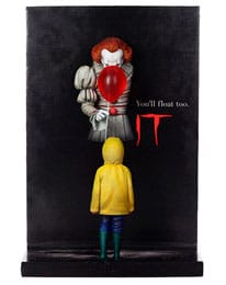 PRE-ORDER It Poster PVC Figure Pennywise & Georgie 20 cm