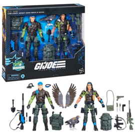 PRE-ORDER G.I. Joe Classified Series Mad Marauders Low-Light, Spirit Iron-Knife & Niyol