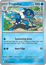 Pokémon TCG - Frogadier - Reverse Holo - Chaos Rising - 021/086