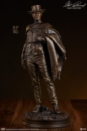 (Pre-order) The Good, The Bad and the Ugly Statue The Man with No Name (Faux Bronze) 39 cm