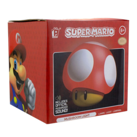 (Pre-order) Super Mario Mini Light with Sound Mushroom 12 cm