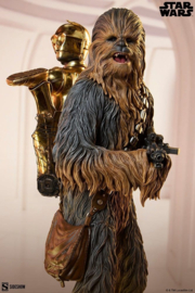 (Pre-order) Star Wars Premium Format Figure Chewbacca and C-3PO 63 cm