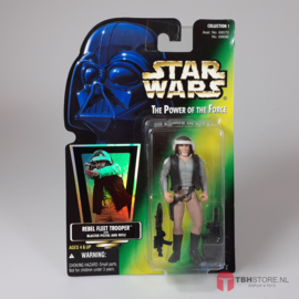 Star Wars POTF2 Green Rebel Fleet Trooper (Hologram)