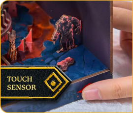 The Lord of the Rings Tiny Adventures Book Nook Mini Diorama Barad-DÃ»r 23 cm