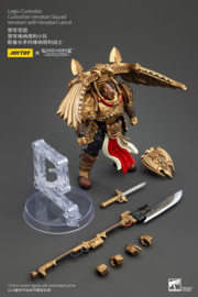 Warhammer The Horus Heresy Action Figure 1/18 Legio Custodes Custodian Venatari Squad Venatari with Venatari Lance 13 cm        