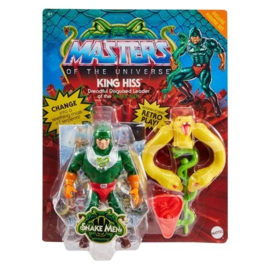 MOTU Masters of the Universe Origins King Hiss Deluxe