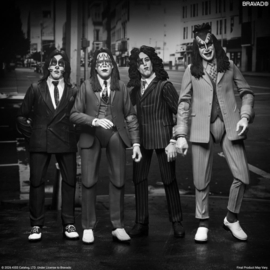 (Pre-order) KISS Action Figures 4-Pack Dressed to Kill Album Cover 18 cm