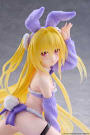 (Pre-order) To Love-Ru Darkness MOFLOCK PVC Figure Golden Darkness (Fluffy Bunny Ver.) 13 cm
