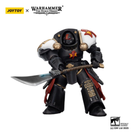 (Pre-order) Warhammer The Horus Heresy Action Figure White Scars Ebon Keshig Terminator 2 with Power Glaive 13 cm