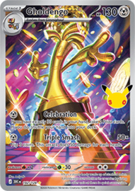 Pokémon TCG - Gholdengo - 30th anniversary - 142/128
