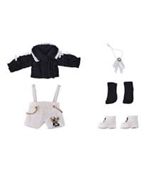 PRE-ORDER Nendoroid Accessories for Nendoroid Doll Figures Outfit Set: Suspender Shorts Set (Black & White)