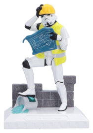 (Pre-order) Original Stormtrooper Figure Hit a Brick Wall 18 cm