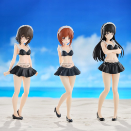 (Pre-order) Girls und Panzer das Finale Eternal Romance PVC Figure Shiho Nishizumi Maid Swimsuit Ver. 28 cm