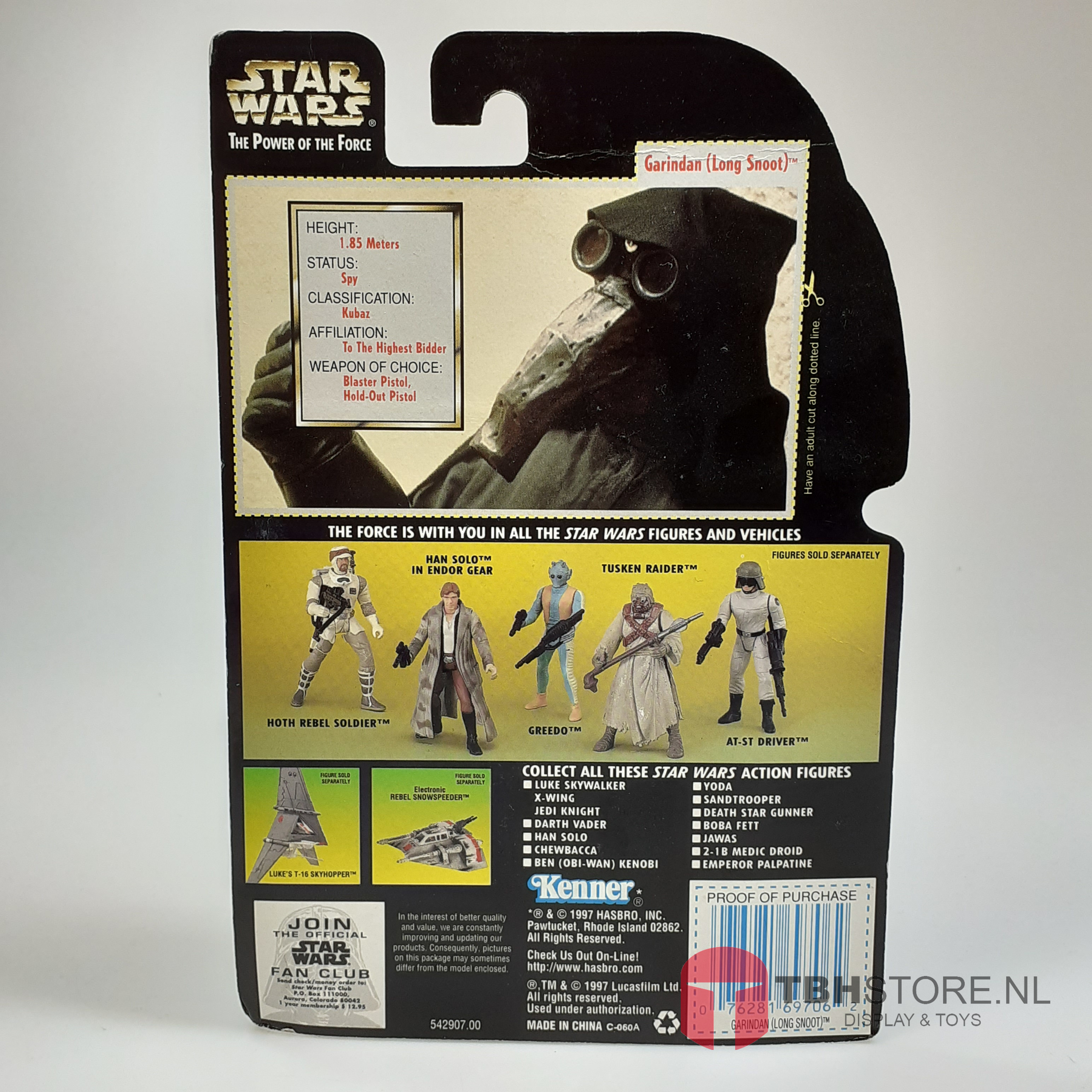 Star Wars - POTF2 Garindan (Long Snoot)