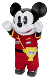(Pre-order) Mickey and Friends Vinyl Bank SYAKING-BANG!! Functional Figurine Race Car Micky 48 cm
