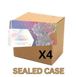 (Pre-order) Pokémon TCG - Prismatic Evolutions Super Premium Box Case